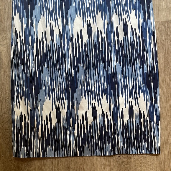 Calvin Klein Dress | Size 8 | Blue, Black & White - Picture 2 of 10